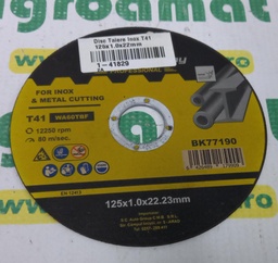 [AMAT1-41829] Disc Taiere Inox T41 125x1.0x22mm